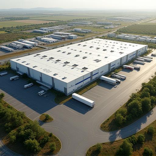 Logan Logistics Hub aerial view